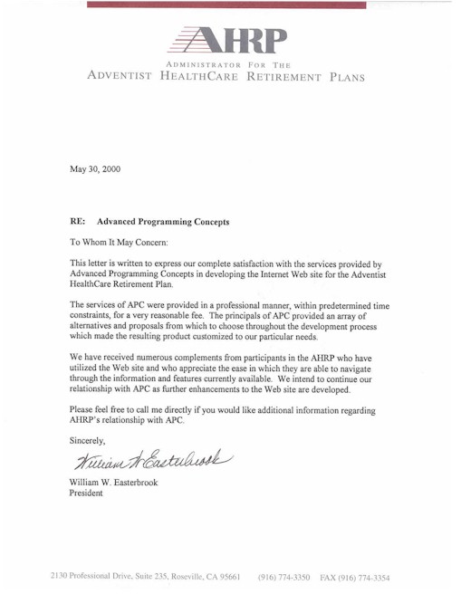 How to write a business recommendation letter sample